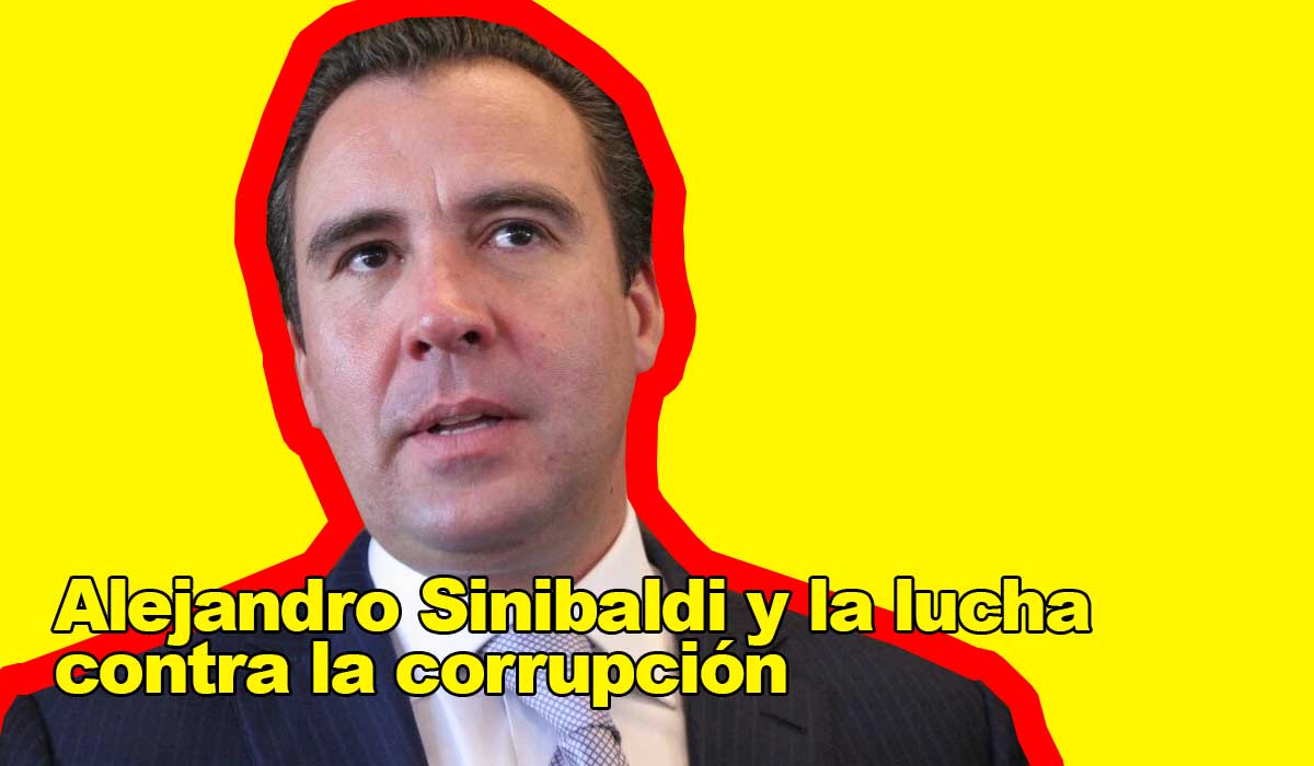 Alejandro Sinibaldi y la lucha contra la corrupción