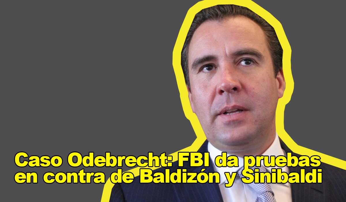 Caso Odebrecht FBI da pruebas en contra de Baldizón y Alejandro Sinibaldi